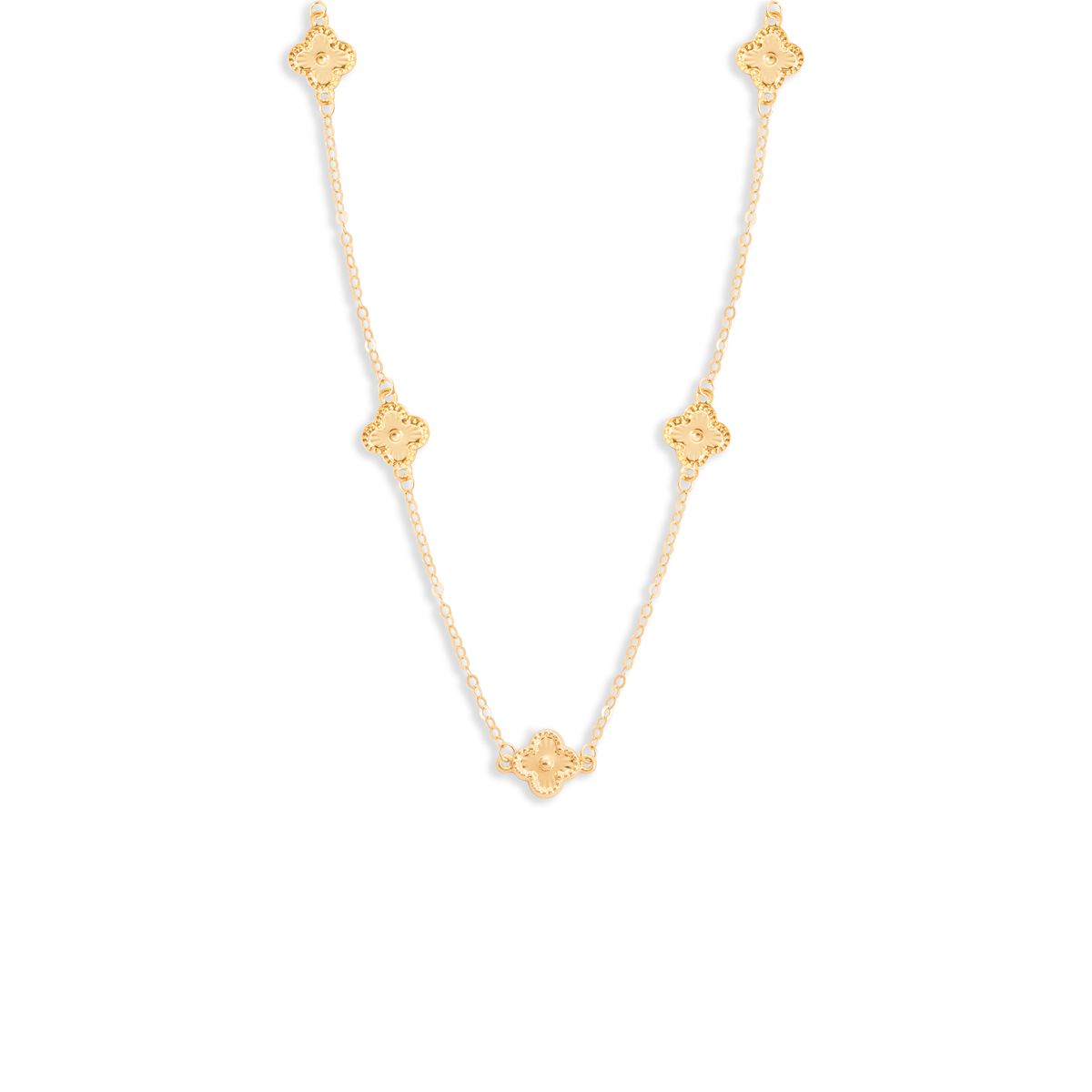 گردنبند طلا ونکلیف wn1467 - تصویر 3