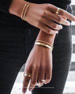 بنگل دو رج ساده   Q401